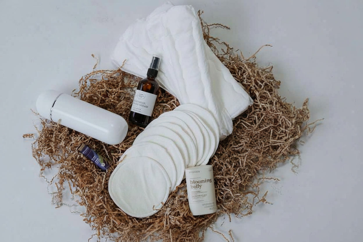 Coffret post-partum pour ton rétablissement après l'accouchement - Mama Cocon