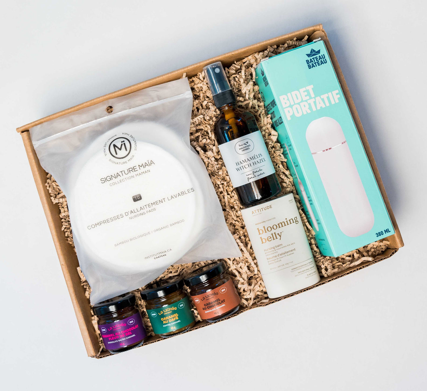 Postpartum care box